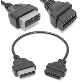 Nissan OBD2 Araç 14 Pin 16 Pine Çeviren Adaptör Bağlantı Kablosu